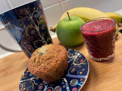 Blåbärsmuffins