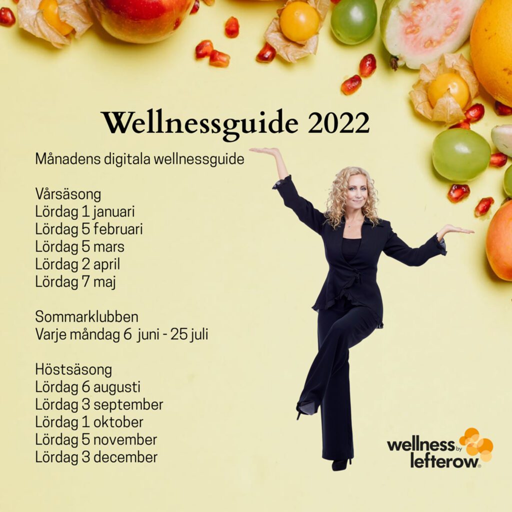 Årsplan wellnessguide 2022